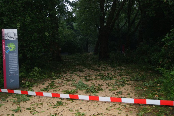 Gewitterfront am 03.07.2010