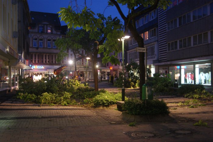 Gewitterfront am 03.07.2010